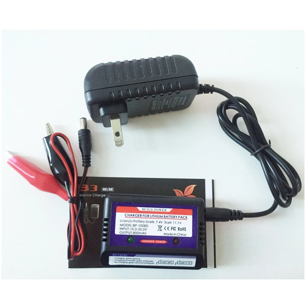 Imax B3 Balancer Charger Balance Charger For 11.V 3S Cells Li-PO Battery With 12V 1A Switch Power Adapter