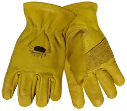 Leather Welding Glove Mechanics Glove Work TIG MIG Arc Welder Grain Calfskin Comfo Flex Safety Cow Leather Driver  12 Pairs