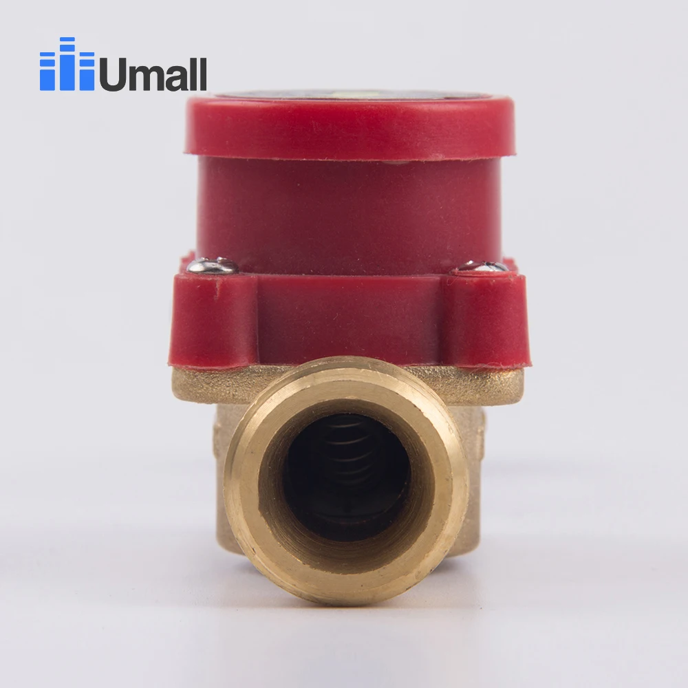 HT-60 90w Water Pump Flow Sensor Switch Solar Heater Brass Automatic Pressure Booster Magnetic Control Valve Part