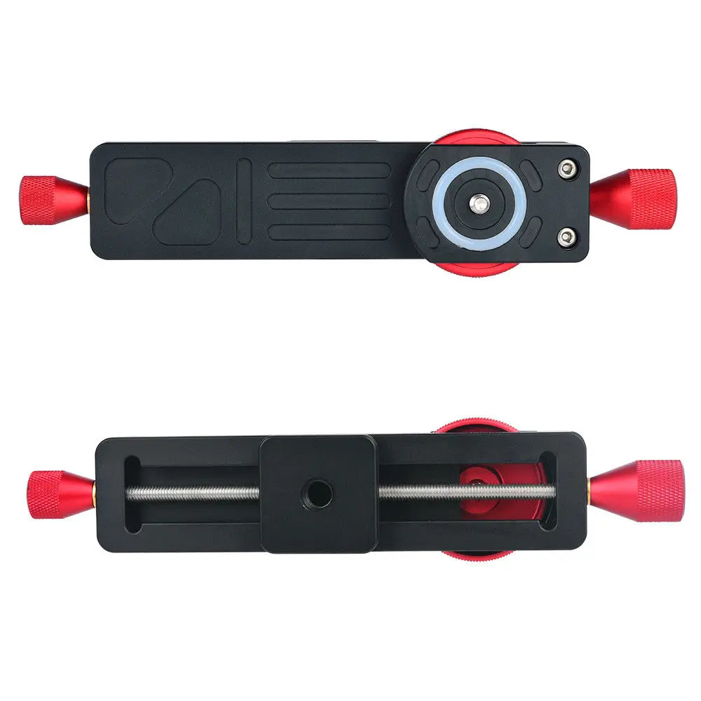 W-160 38 مللي متر ماكرو التركيز السكك الحديدية المنزلق جبل لكاميرا DSLR Arca-السويسرية ترايبود رئيس 1/4 "3/8" المسمار