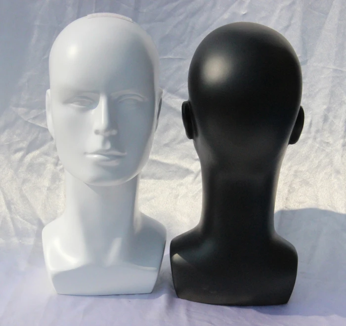 

Best Quality Fashion Style Fiberglass Mannequin Head Model Factory Direct Sell