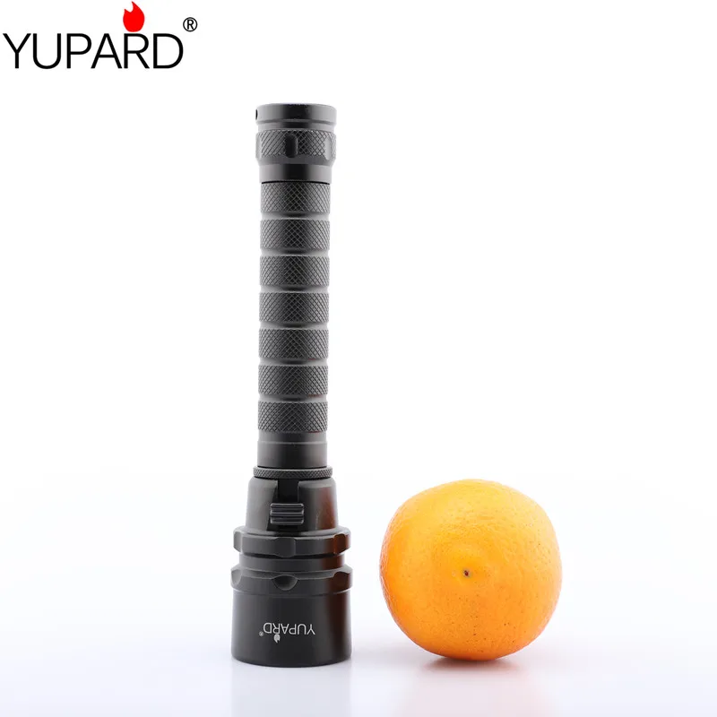 Imagem -02 - Yupard-impermeável Led Lanterna Tocha Super t6 Branco Luz Amarela Lâmpada de Mergulho Roupa Interior 4000 Lumens Xm-l2 l2