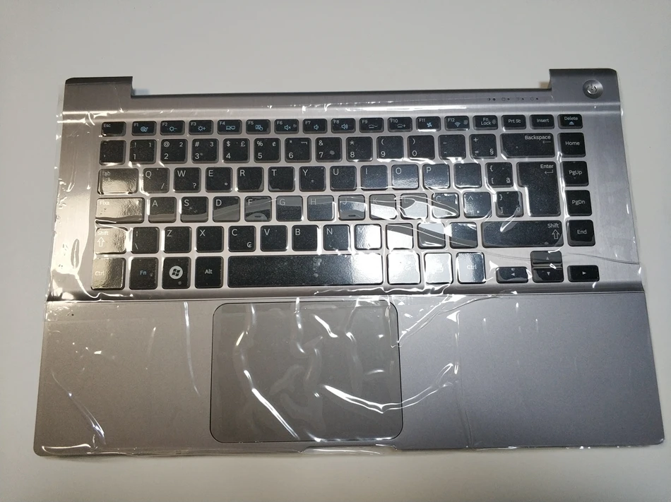 

Brazil Backlit Laptop Keyboard with Touchpad Palmrest for Samsung NP700Z4A BA75-03512P BR Layout