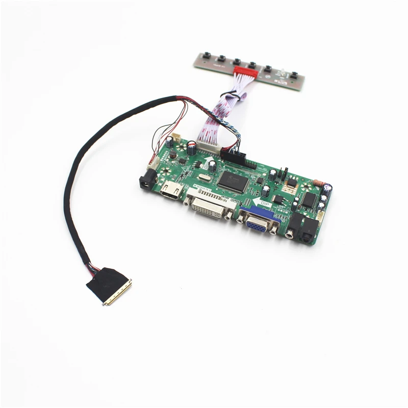 NT68676 VGA DVI AUIDIO HDMI-Tương Thích Màn Hình LCD Điều Khiển Ban Bộ N116B6-L07 11 Inch 1366X768 Đa Năng Lcd Điều Khiển Ban