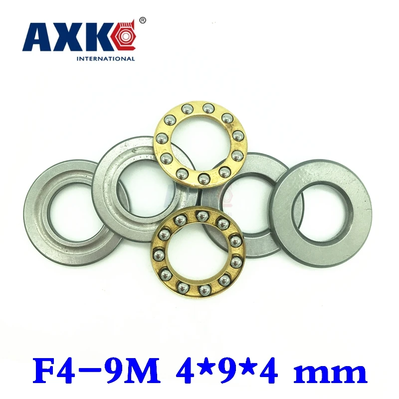 

Распродажа, новые стальные Rodamientos Rolamentos Axk, осевые шарикоподшипники, 10 шт., F4-9 м, 4*9*4 мм, плоский подшипник