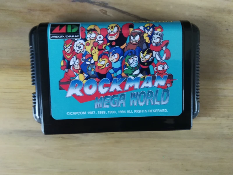 

MD Game : ROCKMAN MEGA WORLD ( Japan Version!! )