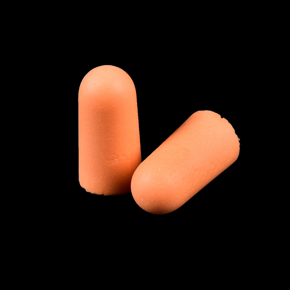 2Pcs/lot Sound insulation ear protection Earplugs sleeping plugs for travel noise reduction Useful Anti-noise Soft Ear Plugs