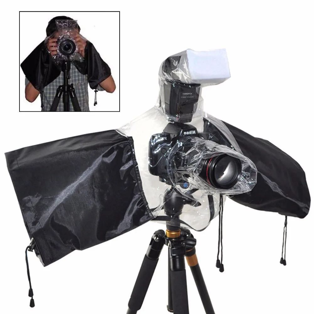 

Photo Professional Digital SLR Camera Cover Waterproof Rainproof Rain Soft bag for Canon Nikon Pendax Sony DSLR Cameras