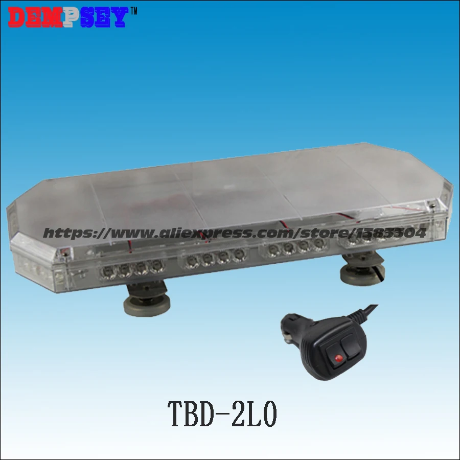 TBD-2L6  Led mini lightbar/High Power warning light /Heavy magnetic base LED light/Mini Strobe Lightbar