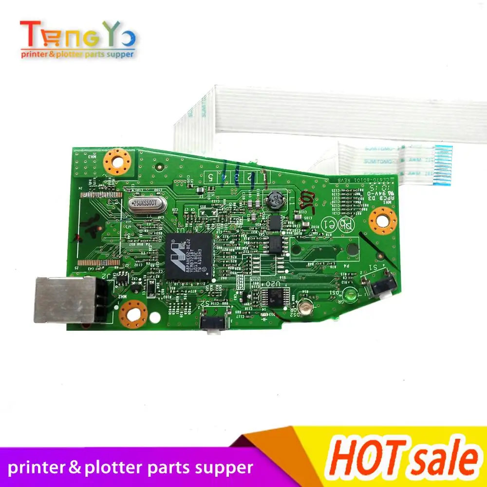 

Original Guarantee Test CE670-60001 RM1-7601 for HP1102W laserjet 1102W P1102W formatter board motherboard 2 line/2flat cable