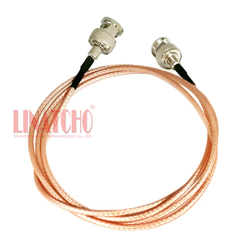 1 meter rg316 High temperature resistance jumper cable BNC male to BNC male antenna jumper cable