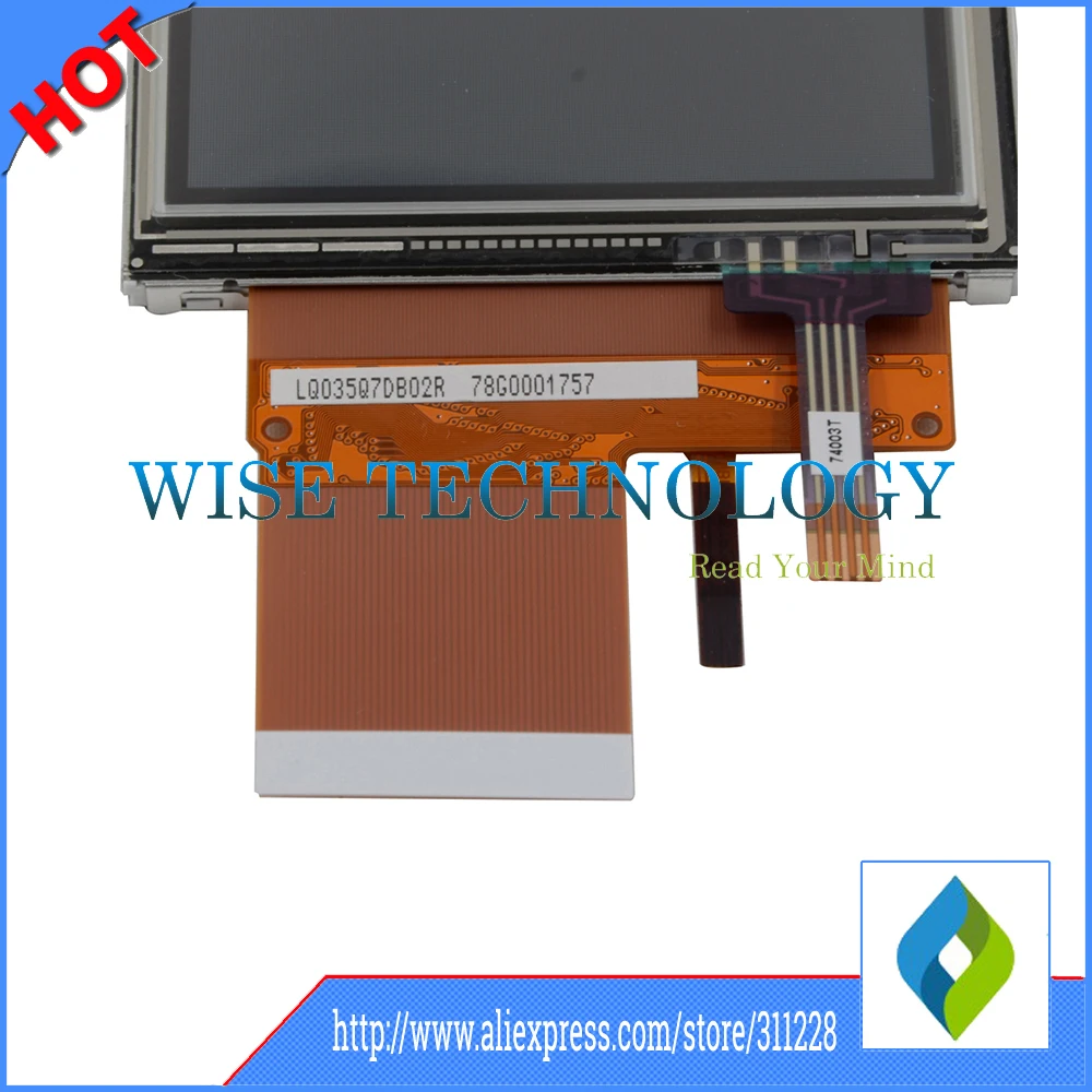 3.5'' inch Wisecoco for  datalogic viper 9600 LCD screen display with touch screen digitizer ,PDA LCD