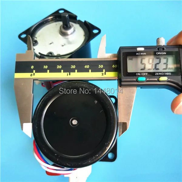 Outdoor piezo photo printer Paper take up reel motor Mutoh RJ-900C RJ-900 VJ 1604 1618 1624 plotter roll motor 220V-240V 1pc