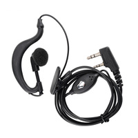 Earpiece Microphone Headset for Radio Two Way Baofeng UV5R UV-82 BF-888S for Kenwood Walkie Talkie Accessories Headphone