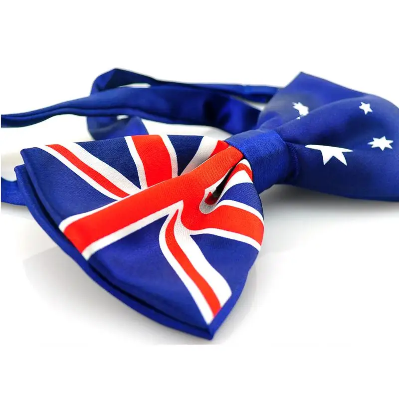 Australia Flag Bow tie for Men Men's Tuxedo Formal Dress Party Business Fashion ties Butterfly knot Dropshipping Shirts Cravat