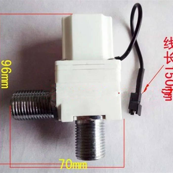 Pulsed Electromagnetic Valve Sensor Smart Faucet Urinal Sanitary Sensors Solenoid Valve DC4.5V-6.5V 0.02-1.0MPA G1/2 DN15