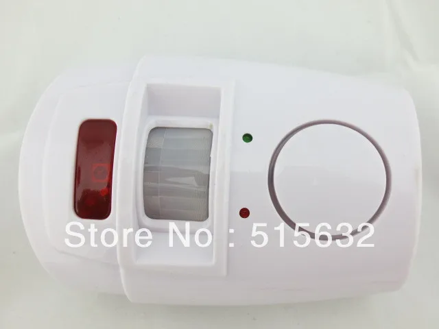 105dB Security Alarm Siren with IR Motion Detector and Dual Arm