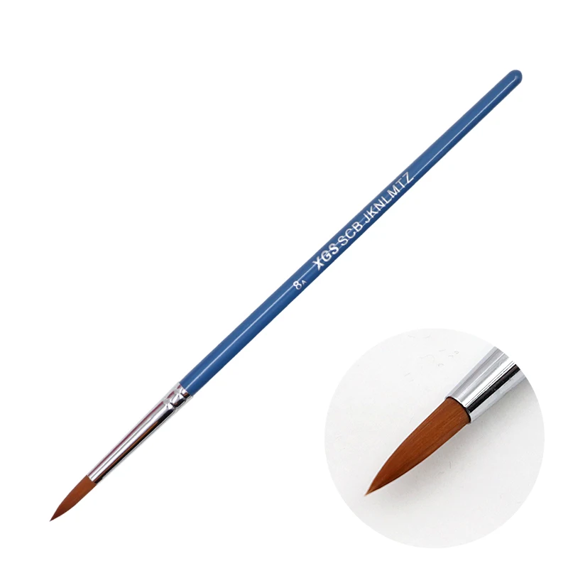 Pincel de porcelana Dental, pluma de cerámica, equipo de laboratorio Dental, herramientas de dentista, 4 piezas