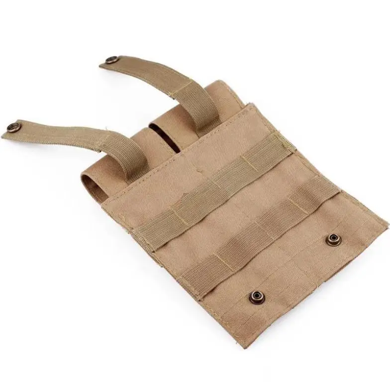 Tactical Double Stack 5.56 223 Rifle Magazine Mag M4 M16 Molle Pouches Top Flap Airsoft Pouch Bag For Pistol Handgun 5 Colour