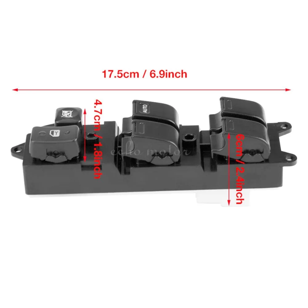 Hot84820-35010 8482035010 Front Left Power Window Lifter Switch For Toyota Carina E Hilux 4Runner Truck Land Cruiser Lexus LX450