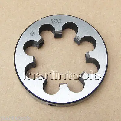 

52mm x 2 Metric Right hand Thread Die M52 x 2.0mm Pitch