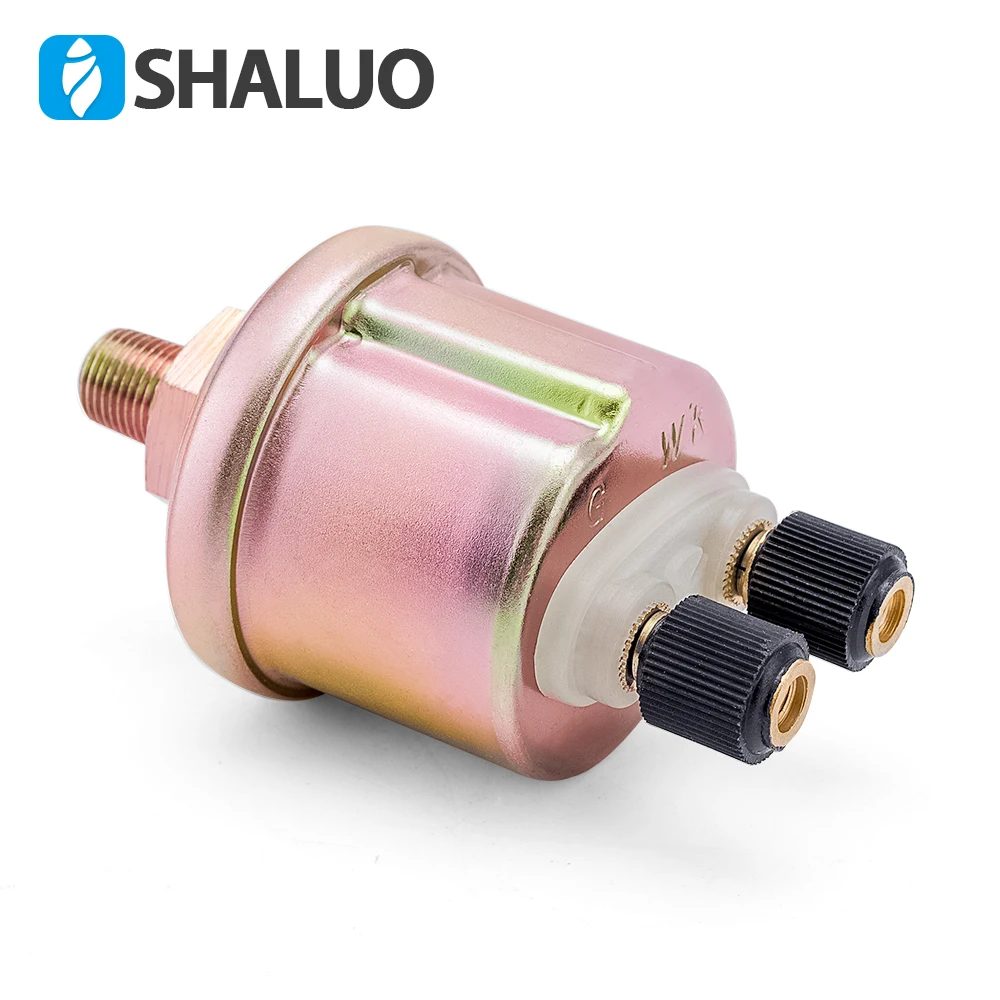 0 to 10 Bars Diesel Generator VDO Oil Pressure Sensor 1/8NPT 10mm Oil Alarm Plug sensor Match with VDO Oil Pressure Gauge Parts