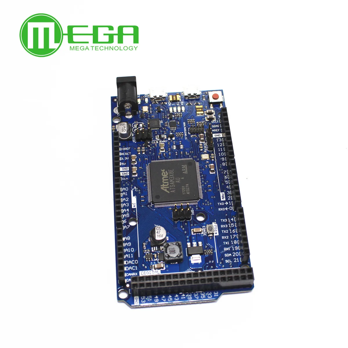 Work Good DUE R3 Board AT91SAM3X8E SAM3X8E 32-bit ARM Cortex-M3 Control Board Module  For Arduino