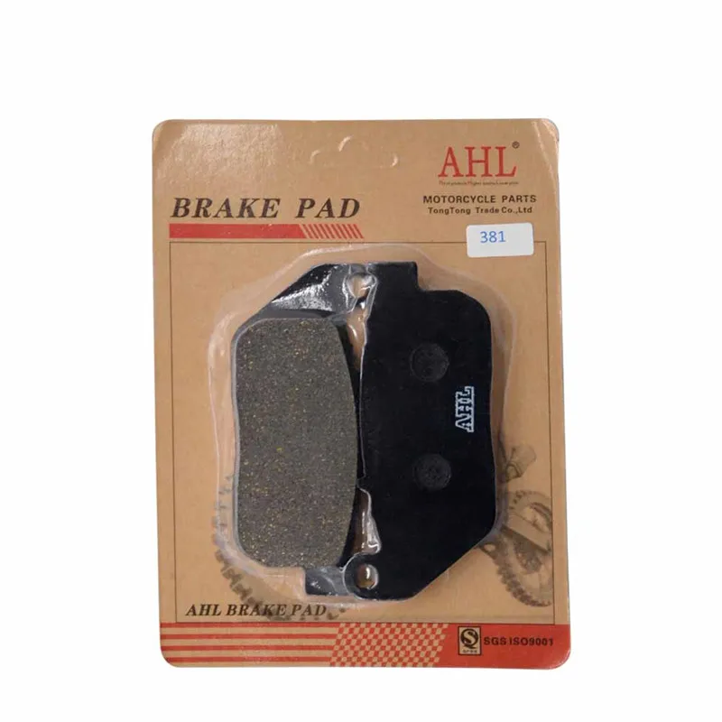 AHL Motorcycle Front Rear Brake Pad for Harley XL50 L883 Iron XL 883 Sportster Custom XL1200 XL 1200 XL1200V XL1200X Forty Eight