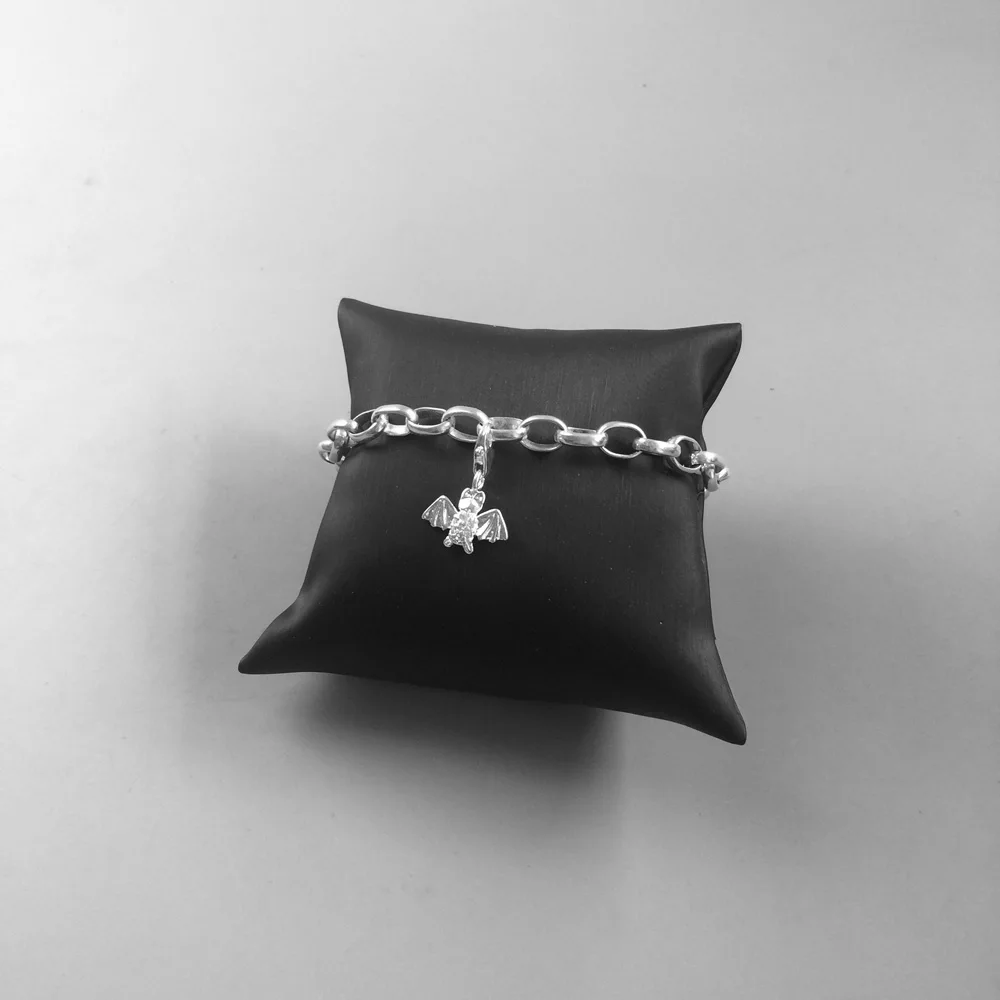 Moon & Heart Charms Pendant,2018 Fashion Jewelry 925 Sterling Silver Romantic Gift For Women Girls Fit Bracelet Necklace Bag