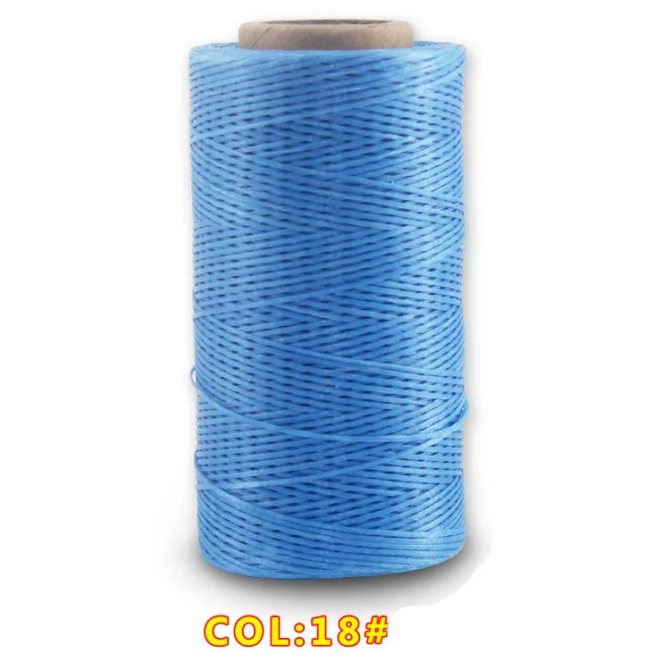 250 Yard Datar Katun Wax Tali 0.8 Mm Thread String Tali Kawat Spul Fit Manik-manik Kerajinan DIY Gelang Kalung Perhiasan temuan