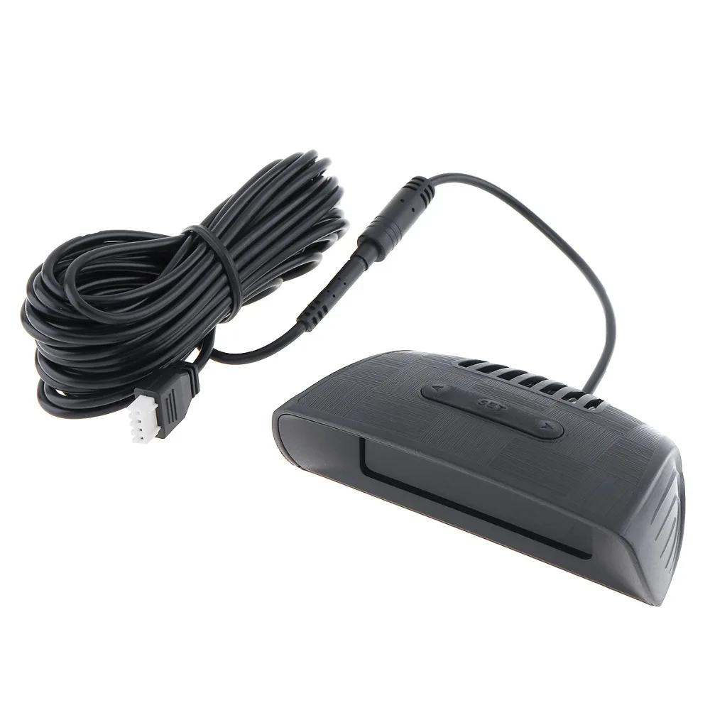 Car Parktronic LED Parking Sensor with 4 Sensors Reverse Backup Car Parking Radar Monitor Detector System with LCD Display