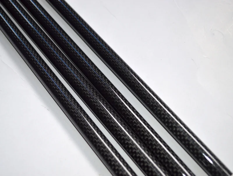 4pcs/lots Black Carbon Fiber Tube 12mm x10mm 3K Glossy matte Surface 500mm Long  bike bar For RC Airplane Multicopter Arm DIY