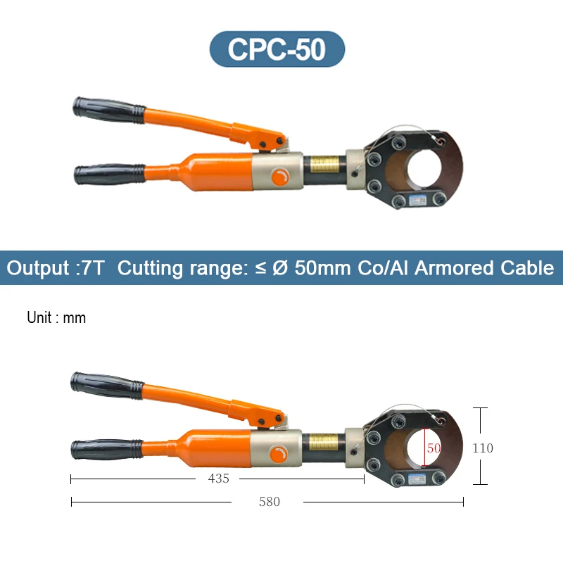 Hydraulic Cable Cutter CPC-50