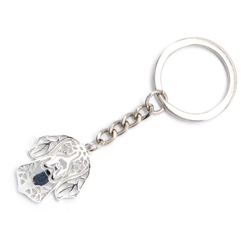 Factory Supply Alloy Pet Shaped Key Chains Lovers Beagle Jewelry Dog Shaped Key Chains