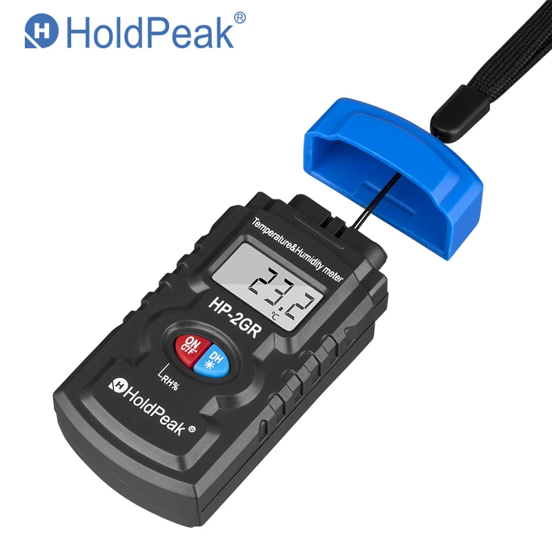 HoldPeak HP-2GR Mini Data Logger Digital Thermometer Hygrometers Air Temperature and Humidity Meters Moisture Meter Sensor