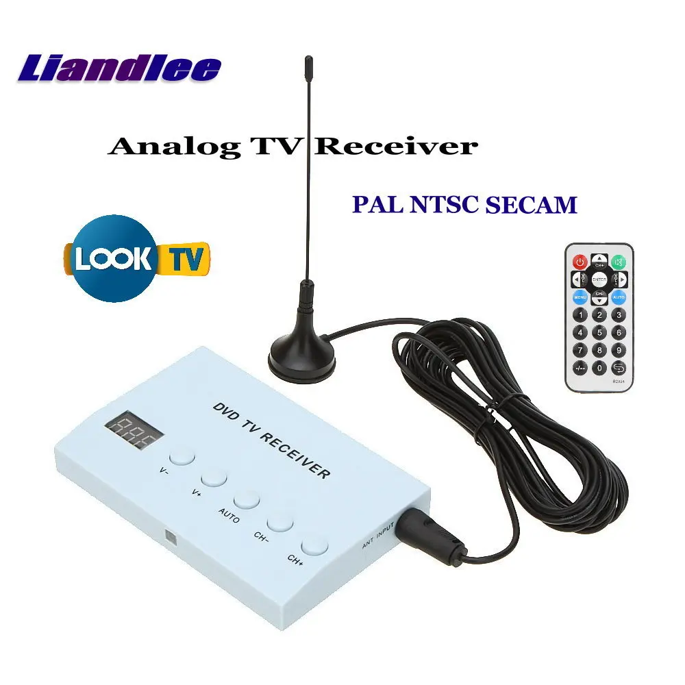 

Global Car DVD TV Receiver Mobile Analog Tuner Host Box System Antenna IR Remote Control PAL NTSC SECAM A-TV