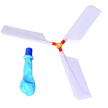 1Pcs/ Lot funny Traditional Classic sound Balloon Helicopter UFO Kids Child Children Play Flying Toys ball outdoor fun sports - Image 3