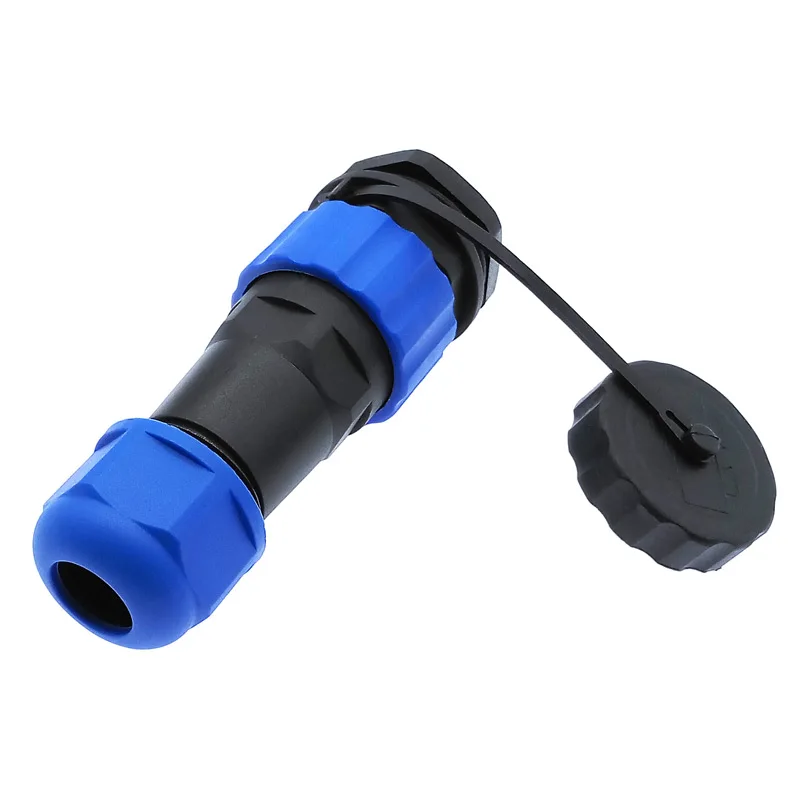 SP20 IP68 waterproof connector 2 pin 3/4/5/6/7/8/9/10/12/14Pins connectors plug and socket