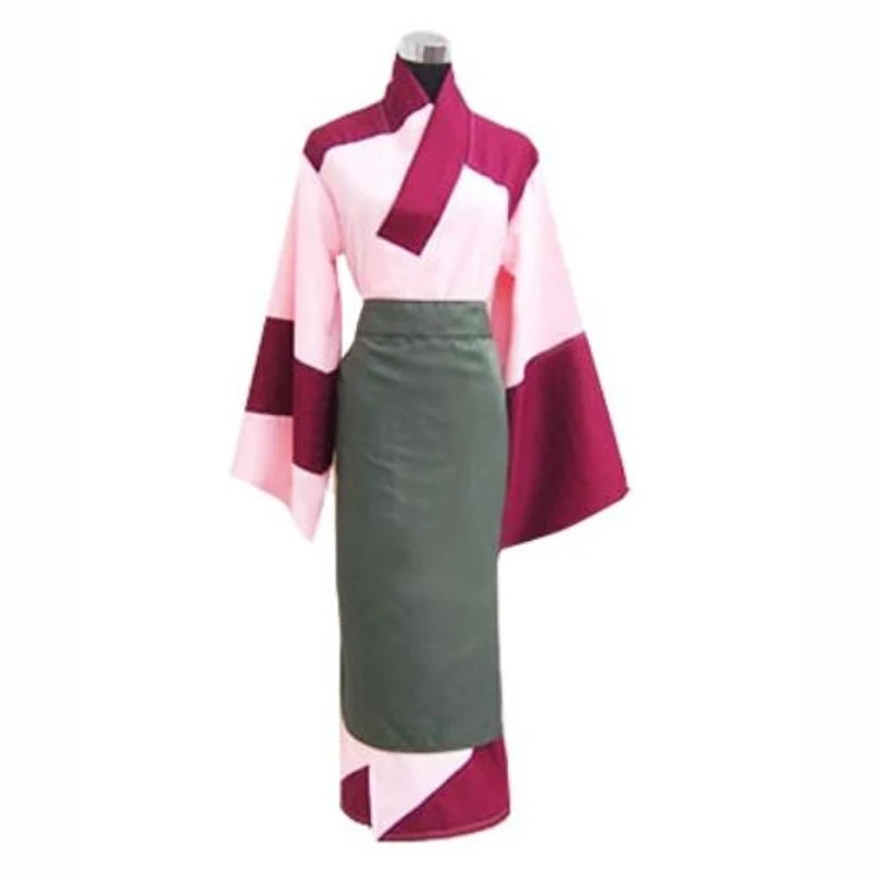 Sango Kimono Anime Cosplay Costume11