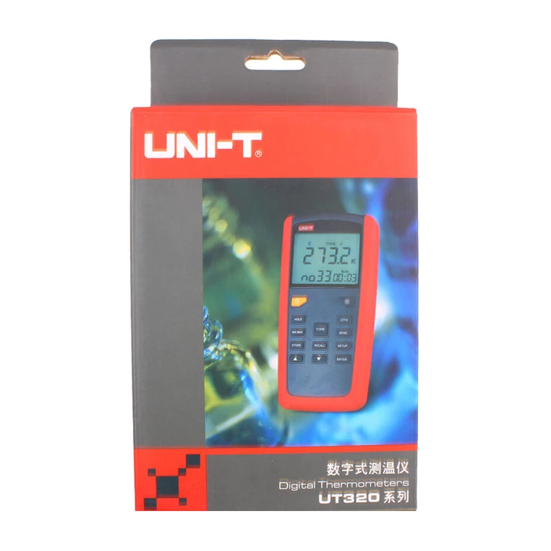 Imagem -04 - Tablete Ut325 Termômetros tipo Contato Variação De2001375 Interface Usb Teste de Temperatura Industrial Seleção tipo K.j.t.e.r.s.n