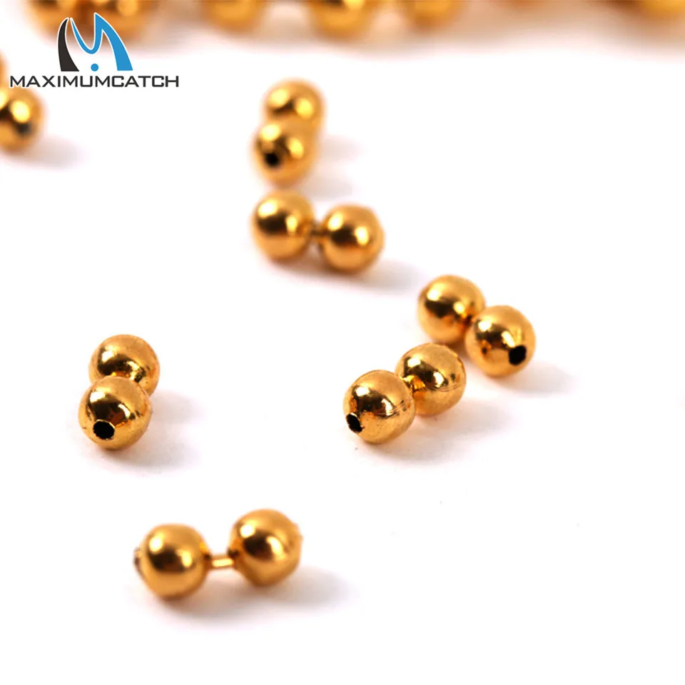 Maximumcatch 3.2/4.1mm Fly Tying Bead Chain Length 31cm Tying Bead Eyes Metal Fly Fishing Material