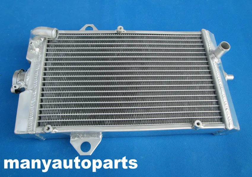 لياماها رابتور 700 YFM700 YFM700R 2006-2013 2007 2008 2009 2010 2011 2012 مشعاع ألومنيوم وخرطوم أزرق