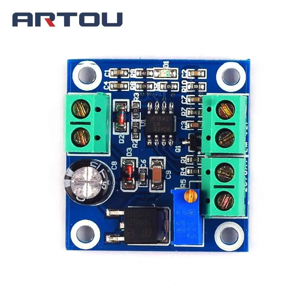 Frequency Voltage Converter 0-10V To 0-10KHz  Digital To Analog Voltage Signal Conversion Module Frequency Conversion To Voltage