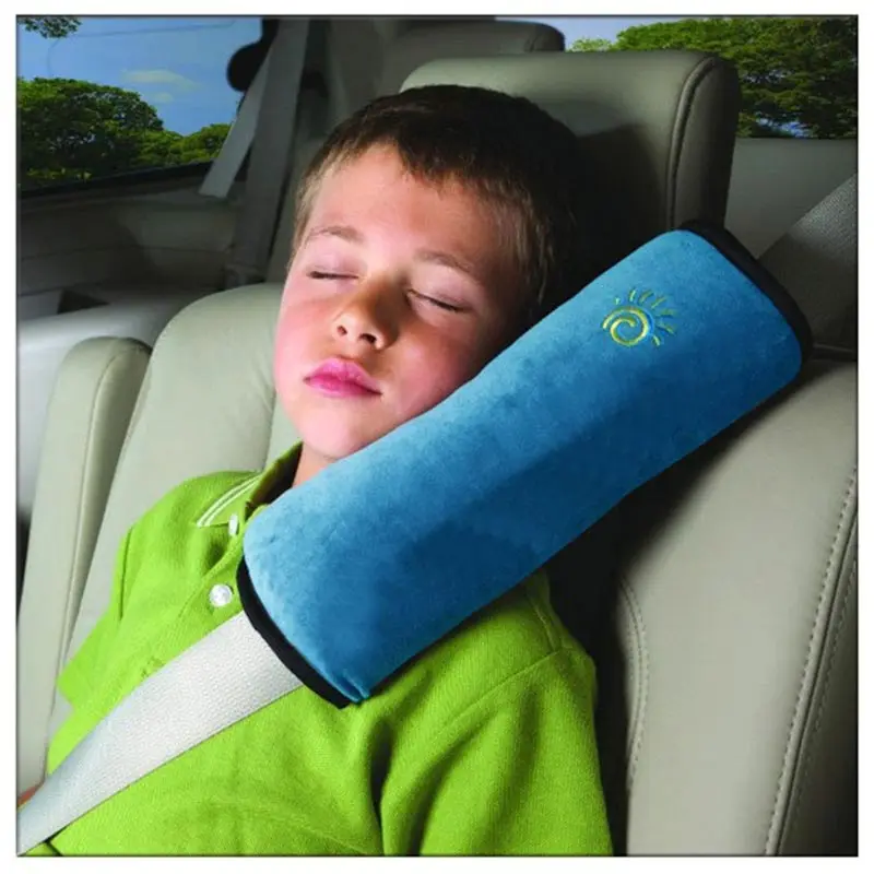 Kid Car Pillows Auto Safety Seat Belt Shoulder Cushion Pad Children Protection Support Pillow For Kids Car Pillow Car Supplies