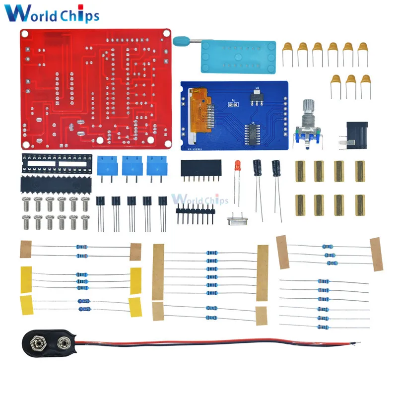 Imagem -06 - Tft Gm328 Mega328 Testador Transistor Lcr Medidor de Sinal Quadrado Onda Gerador Faça Você Mesmo Kit