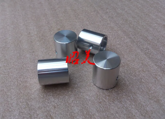 2 Cái/lốc Đường Kính 20Mm, cao 22Mm Hợp Kim Nhôm Nguyên Khối Núm Tập Chiết Áp Nút Vặn HIFI Khuếch Đại Âm Thanh Nổi Núm Ty Cho Hifi