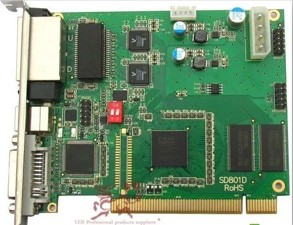 Linsn TS802D ts802 sender controller sending card for LED video RGB full color display
