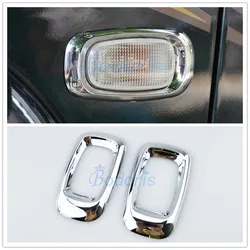 Accessories For Toyota Land Cruiser 100 LC100 J100 Lexus LX470 1998-2003 2004-2007 Side Lamp Cover Chrome Car-Styling