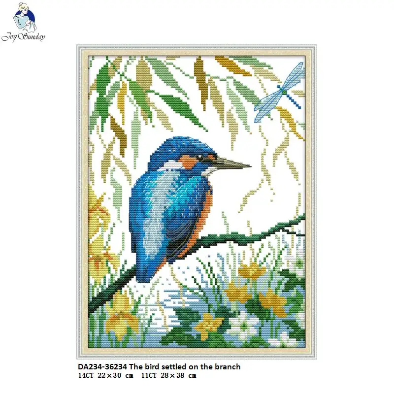 The Eagle and Bird Series Counted Cross-stitch 11CT 14CT Handwork for Beginner Cross Stitch Kit Wholesale Embroidery Needlework