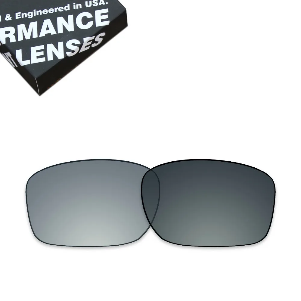 

Millerswap Polarized Replacement Lenses for Oakley Sliver Sunglasses Photochromic Grey (Lens Only)